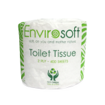Toilet Tissue EnviroSoft 2ply 400 sheets